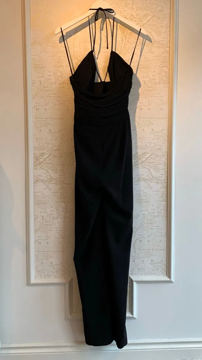 'Gala' Pleated Cutout Jumpsuit