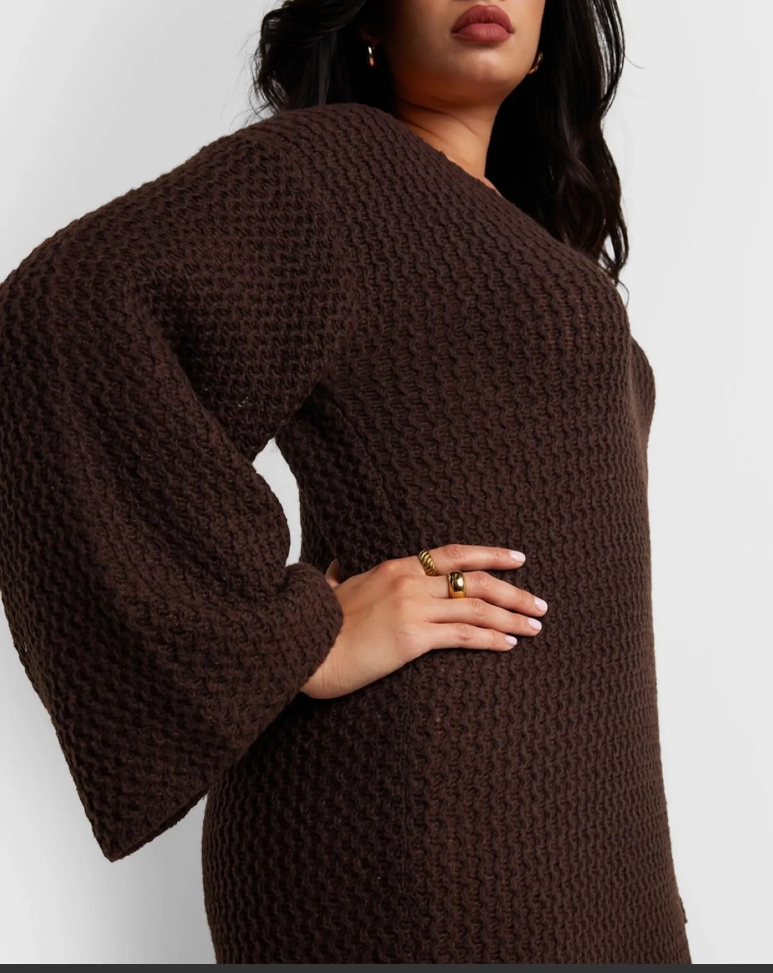 Gayle Oversized Knit Dress
