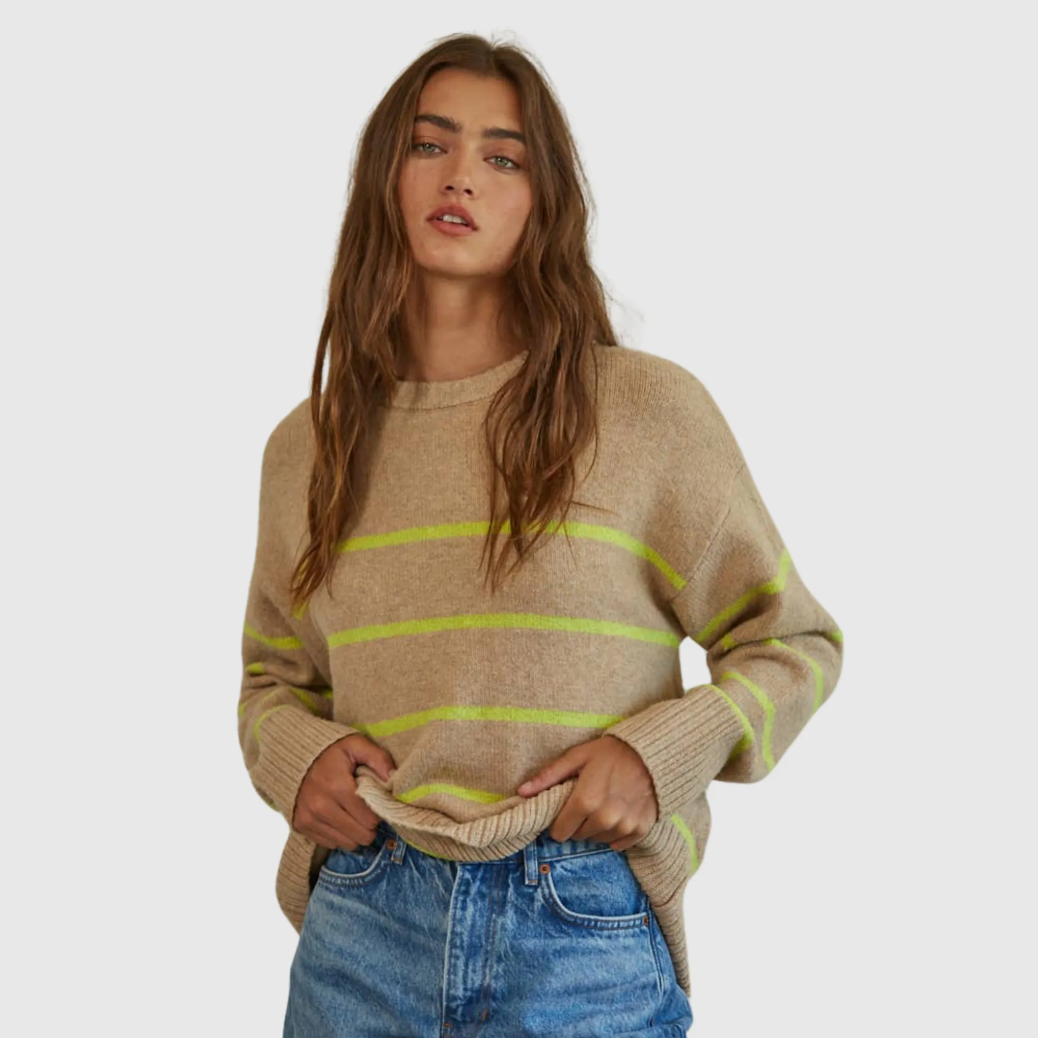 HARTFORD STRIPED PULLOVER