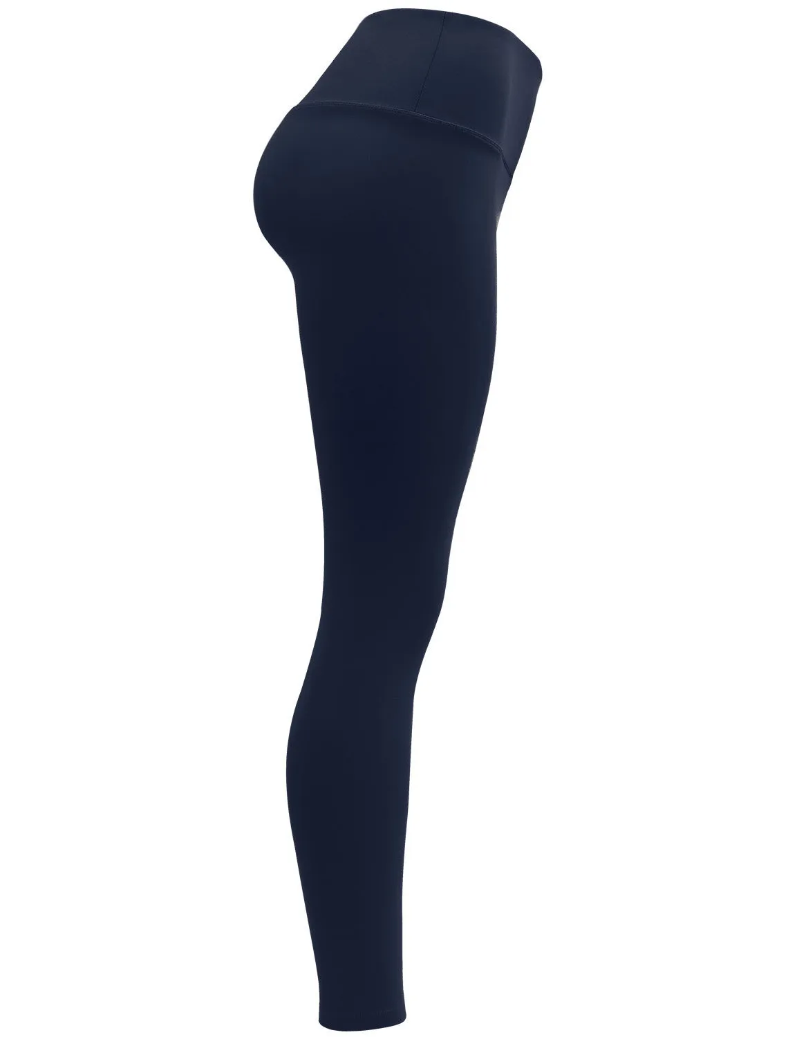 High Waist Biking Pants darknavy_Biking