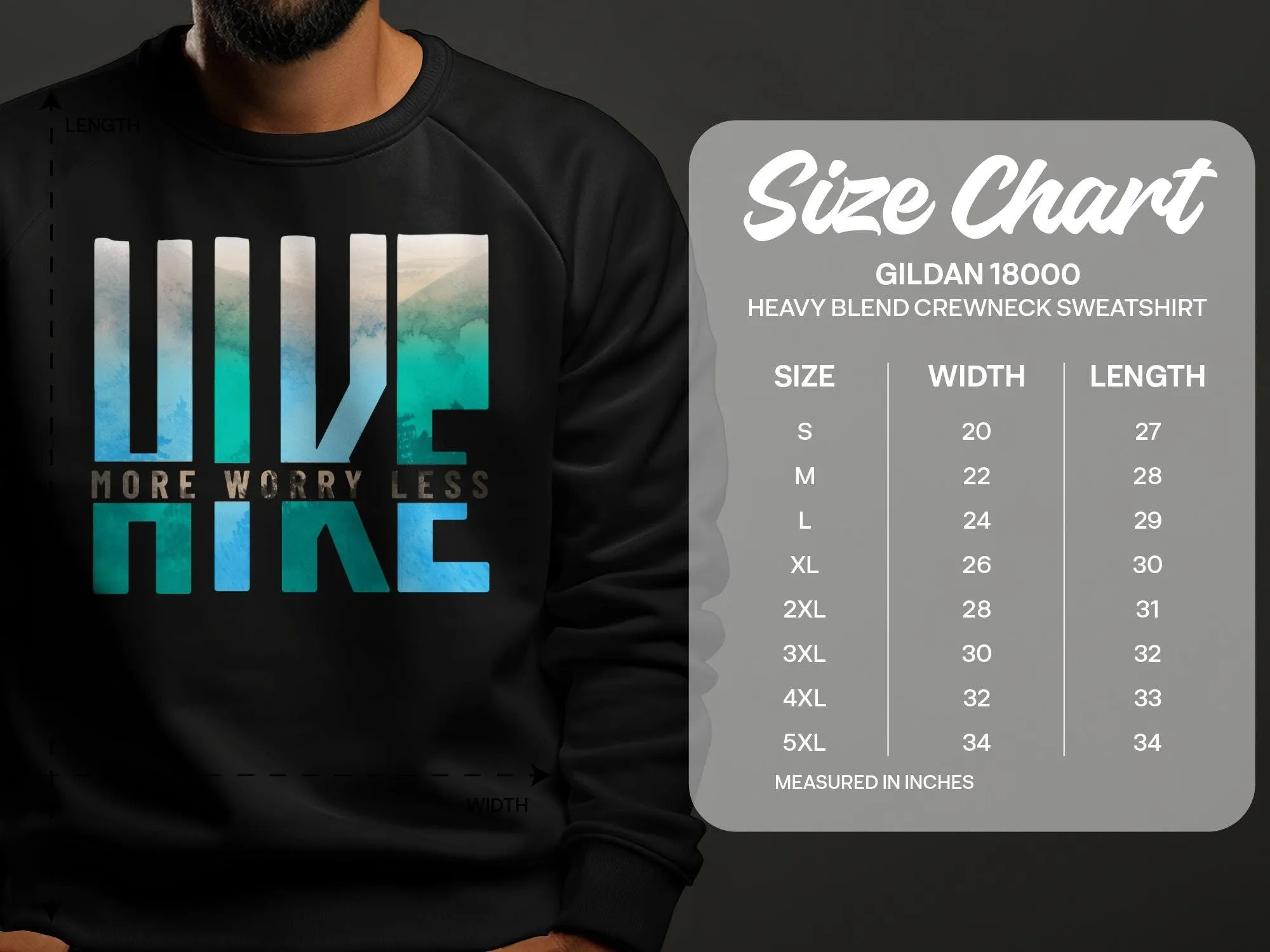 Hike More Worry Less Hoodie Sweatshirt, Hiking  Hoodie , Hiking Sweatshirt, Hike Gift, Camping Sweatshirt, Outdoor Lover, Adventure Shirt