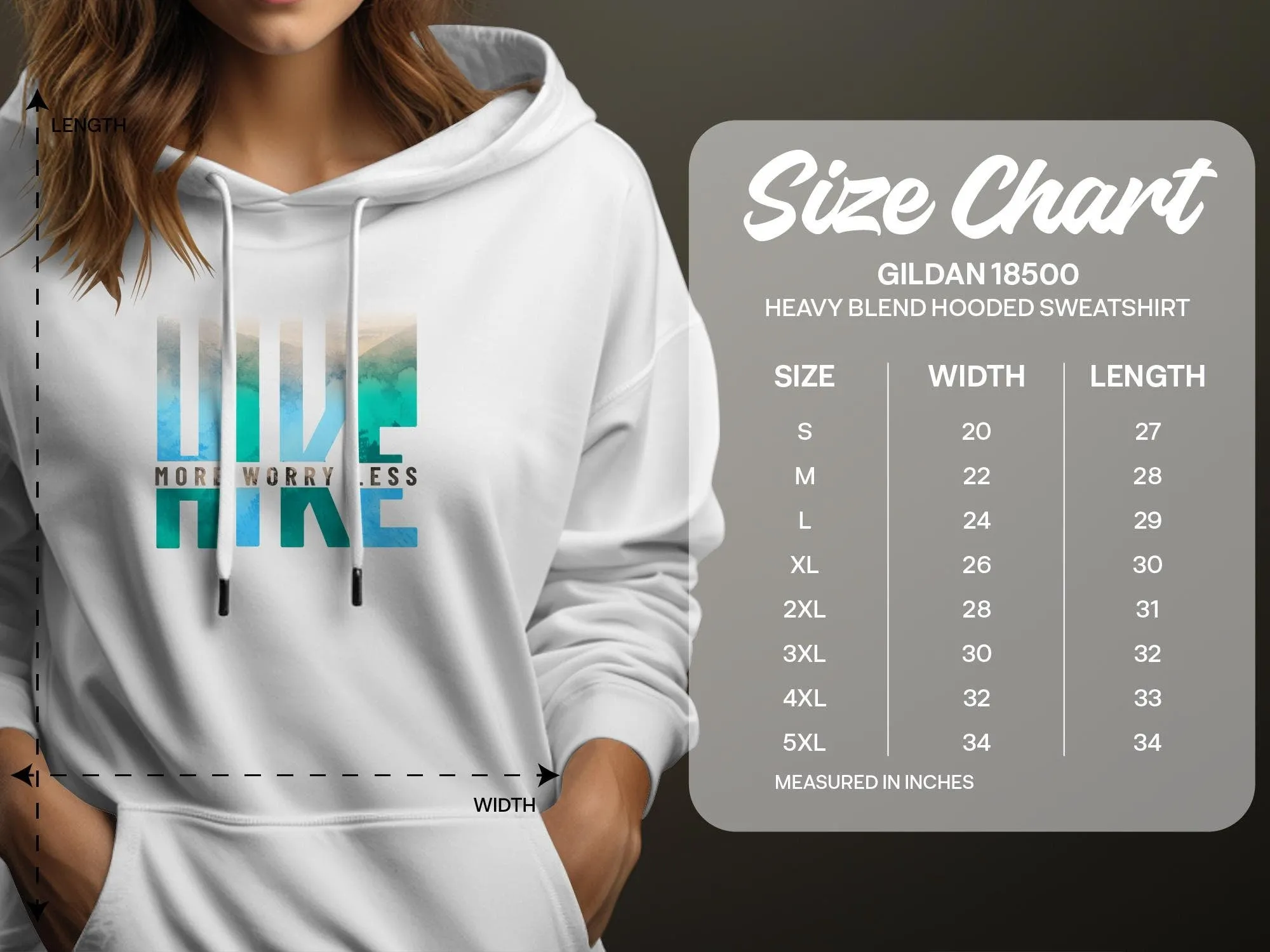 Hike More Worry Less Hoodie Sweatshirt, Hiking  Hoodie , Hiking Sweatshirt, Hike Gift, Camping Sweatshirt, Outdoor Lover, Adventure Shirt