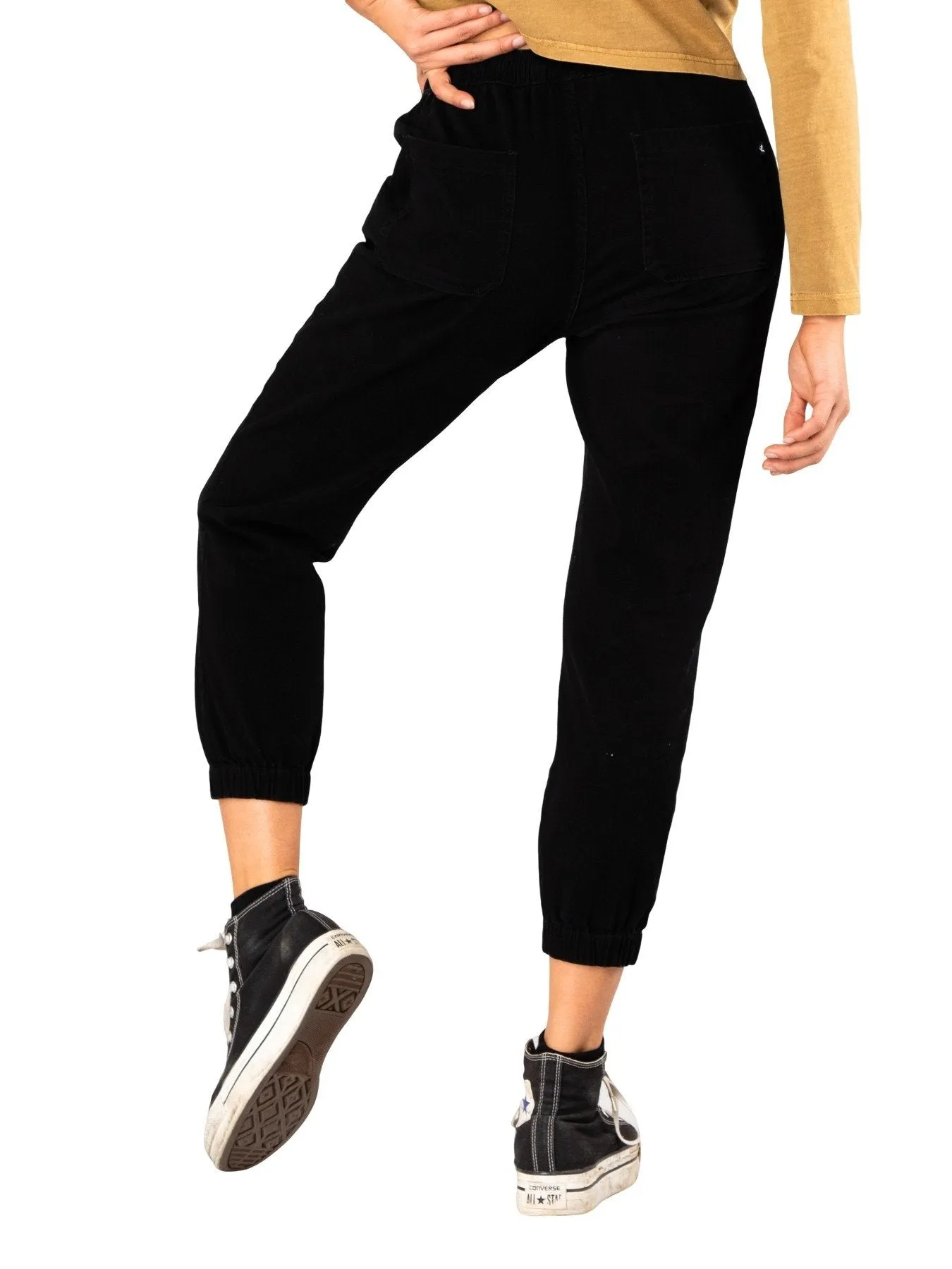 Hooky High Waist Pant - Black
