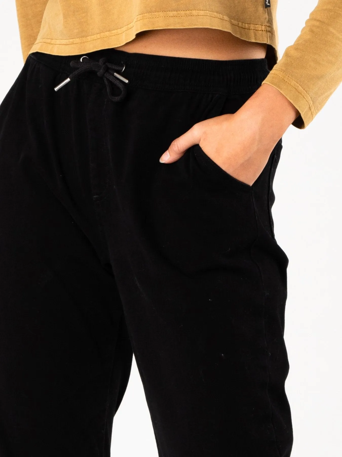 Hooky High Waist Pant - Black
