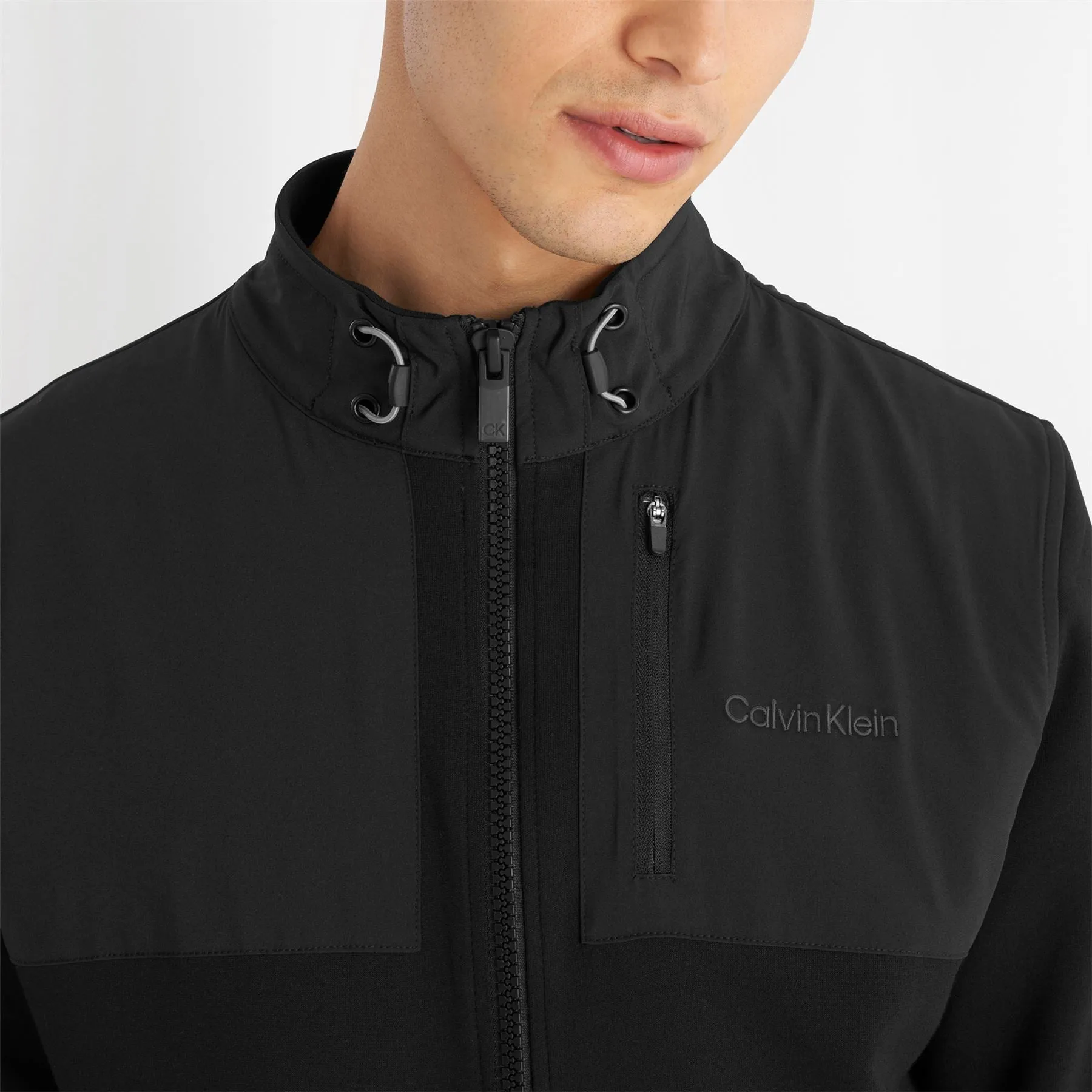 Hyper Tech Full Zip Sweatshirt Black - AW24