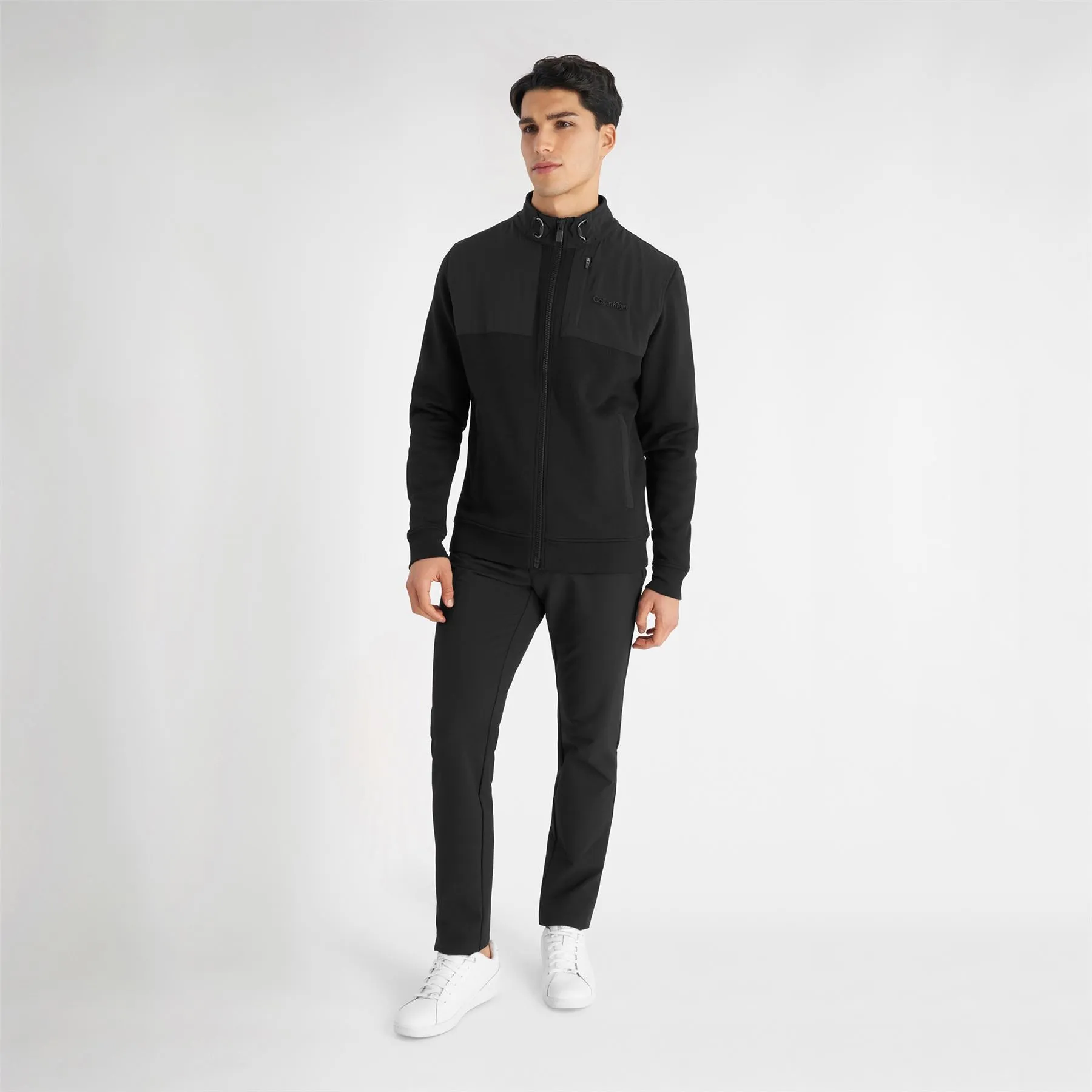 Hyper Tech Full Zip Sweatshirt Black - AW24