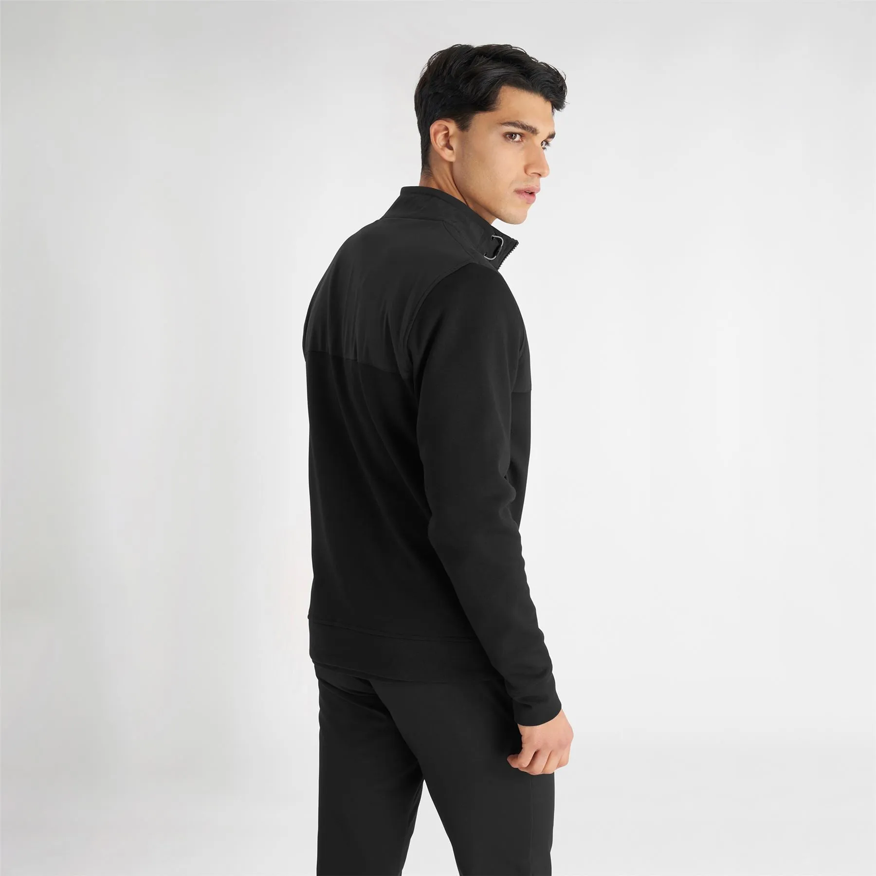 Hyper Tech Full Zip Sweatshirt Black - AW24