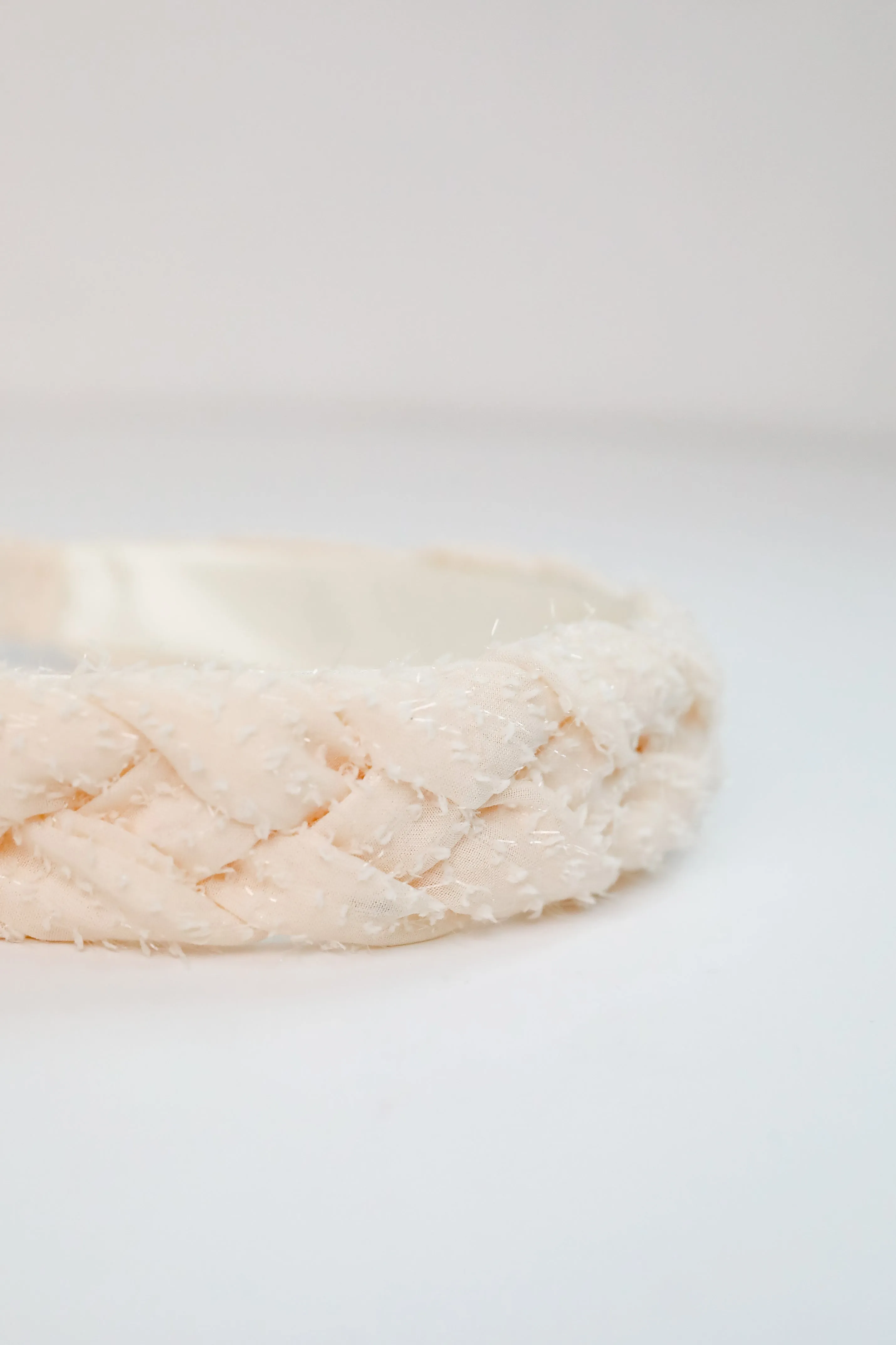 Ideally Dainty Ivory Braided Headband
