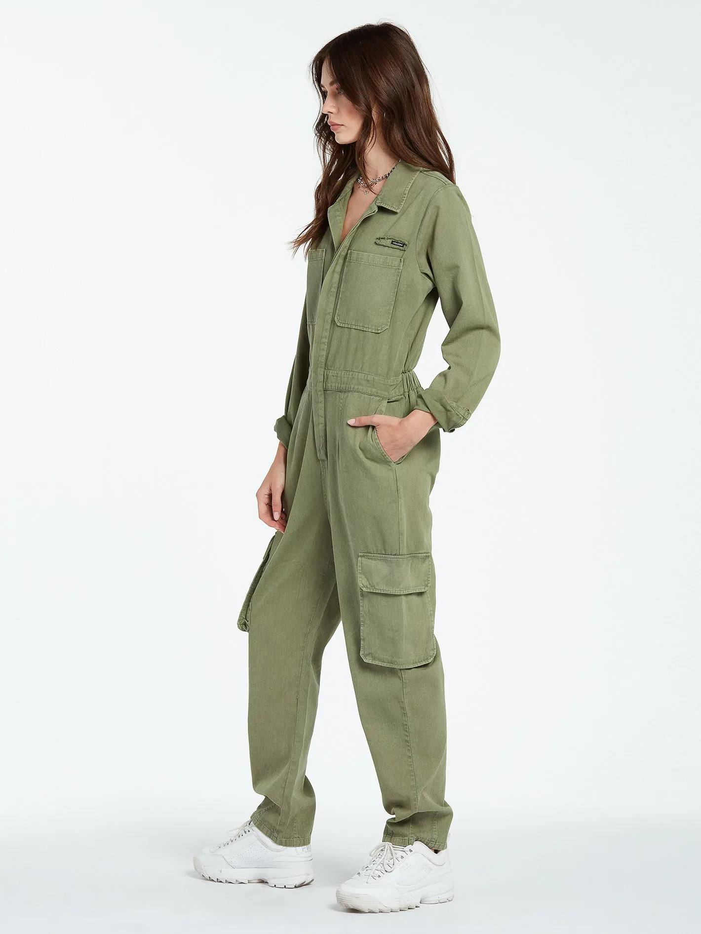 Inflight Safari Jumpsuit - Light Army