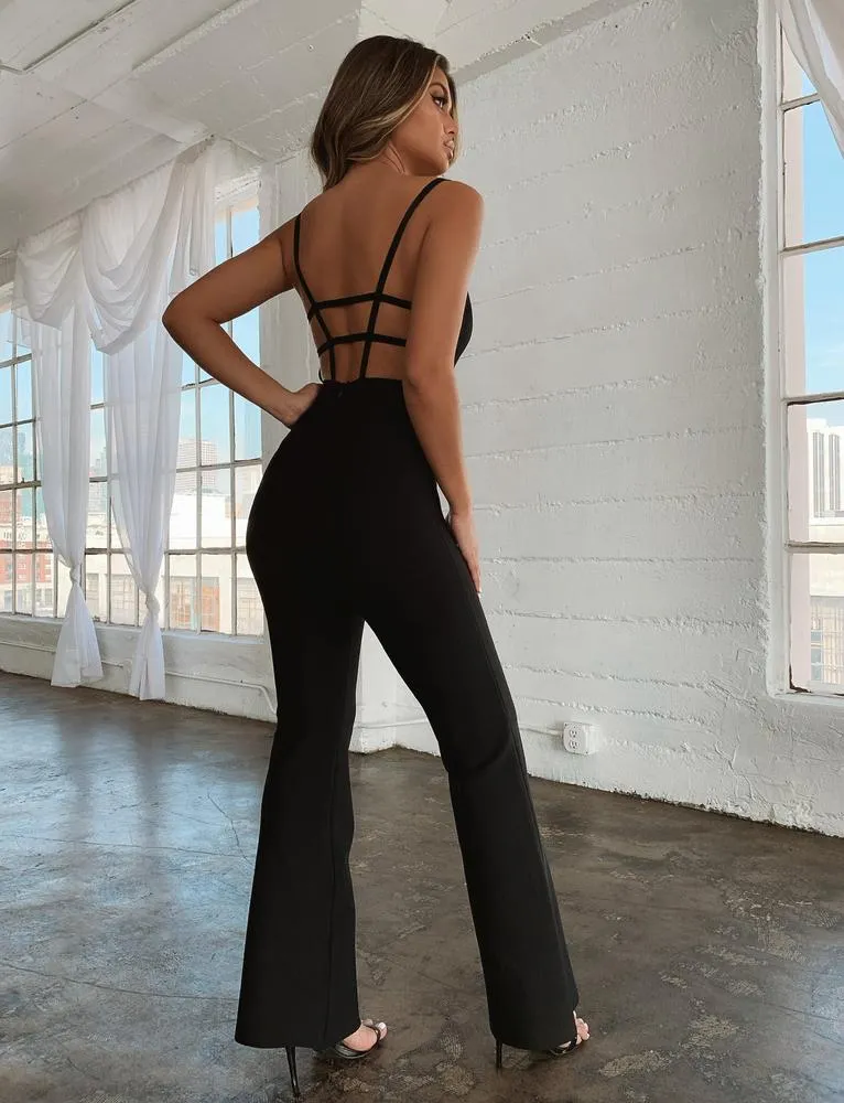 Isabella Jumpsuit - Black