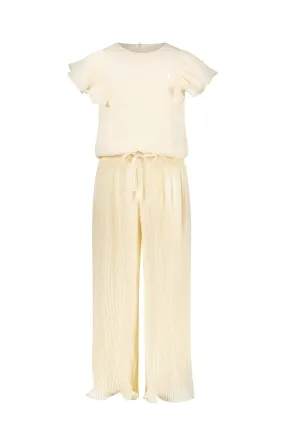 KESRA plissé jumpsuit Ivory