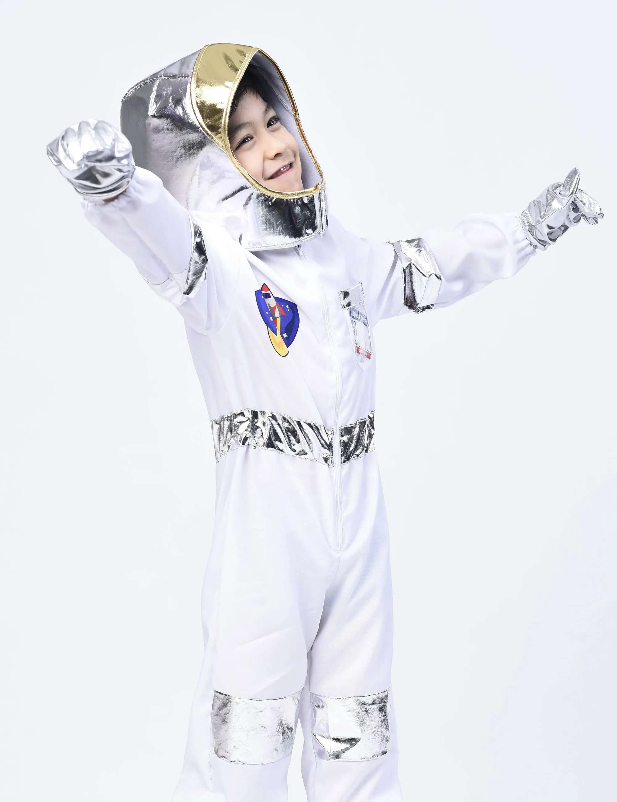 Kids Astronaut Costume with Accessories (5pcs)