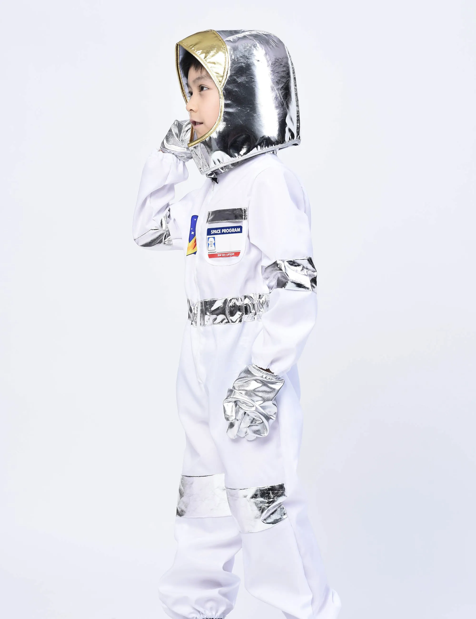 Kids Astronaut Costume with Accessories (5pcs)