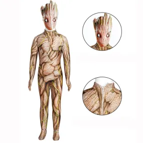 Kids Groot Costume Guardians of the Galaxy Groot Halloween Cosplay Mask BEcostume Style 2