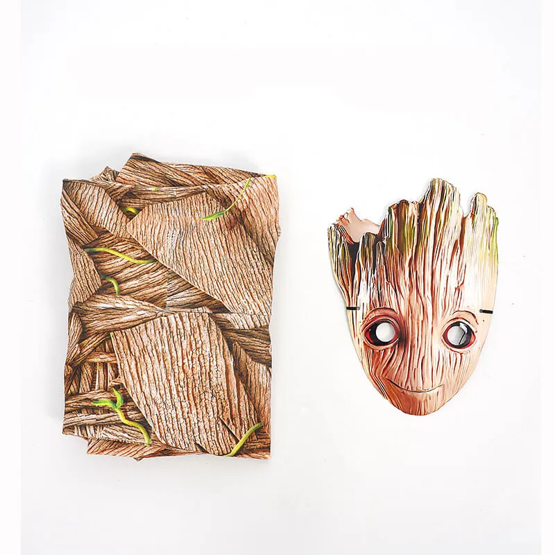 Kids Groot Costume Guardians of the Galaxy Groot Halloween Cosplay Mask BEcostume Style 2