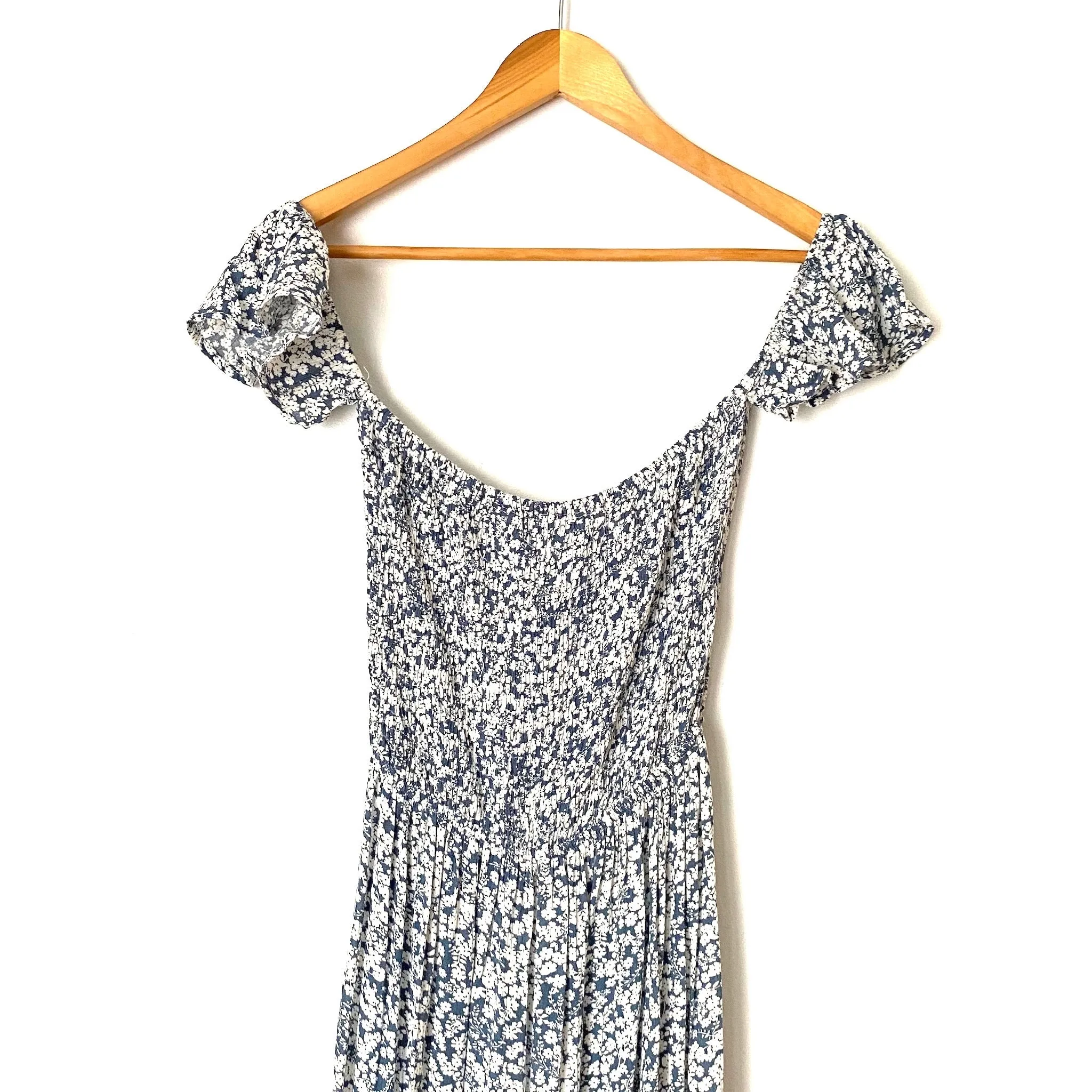 Kiwi   Punch Blue Floral Jumpsuit- Size L