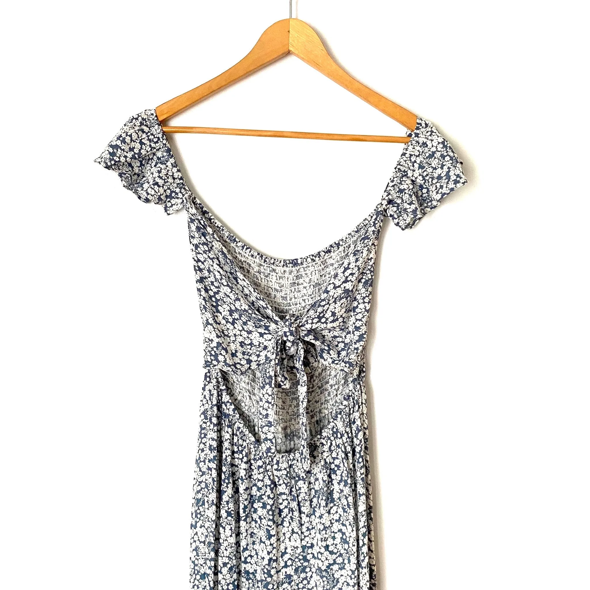 Kiwi   Punch Blue Floral Jumpsuit- Size L