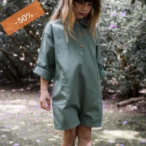 LAATSTE - Lou Lou Jumpsuit - Sea Green