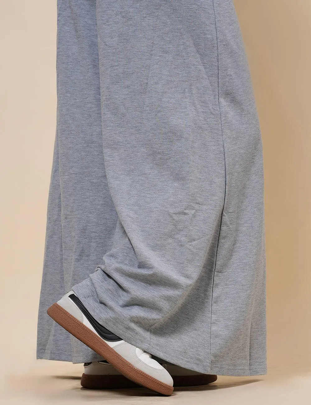 Ladies Wide Leg Relaxed Overall Strape Jumpsuit SKJ4888