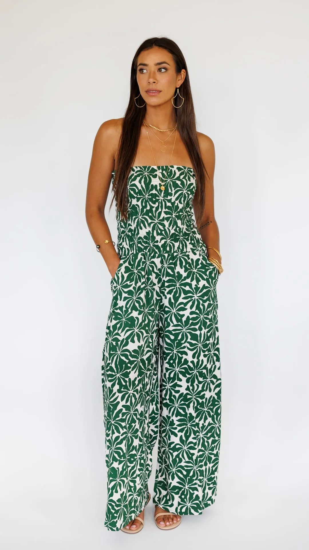 Lawai Jumpsuit / Aloha Forest