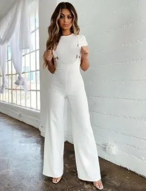 Lewis Jumpsuit - White