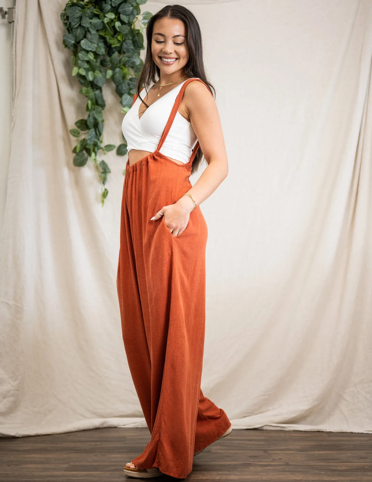 Linen Lenora Jumpsuit