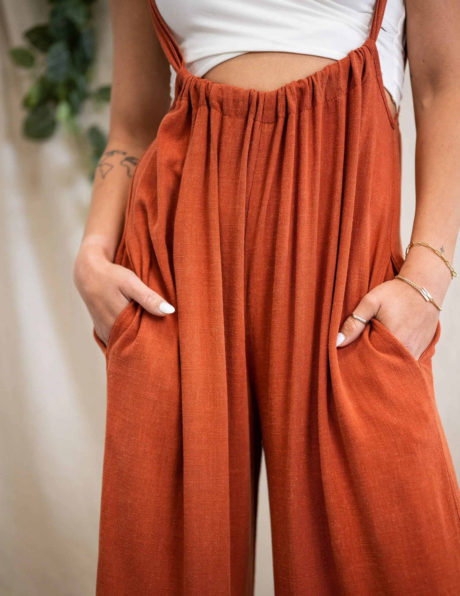 Linen Lenora Jumpsuit