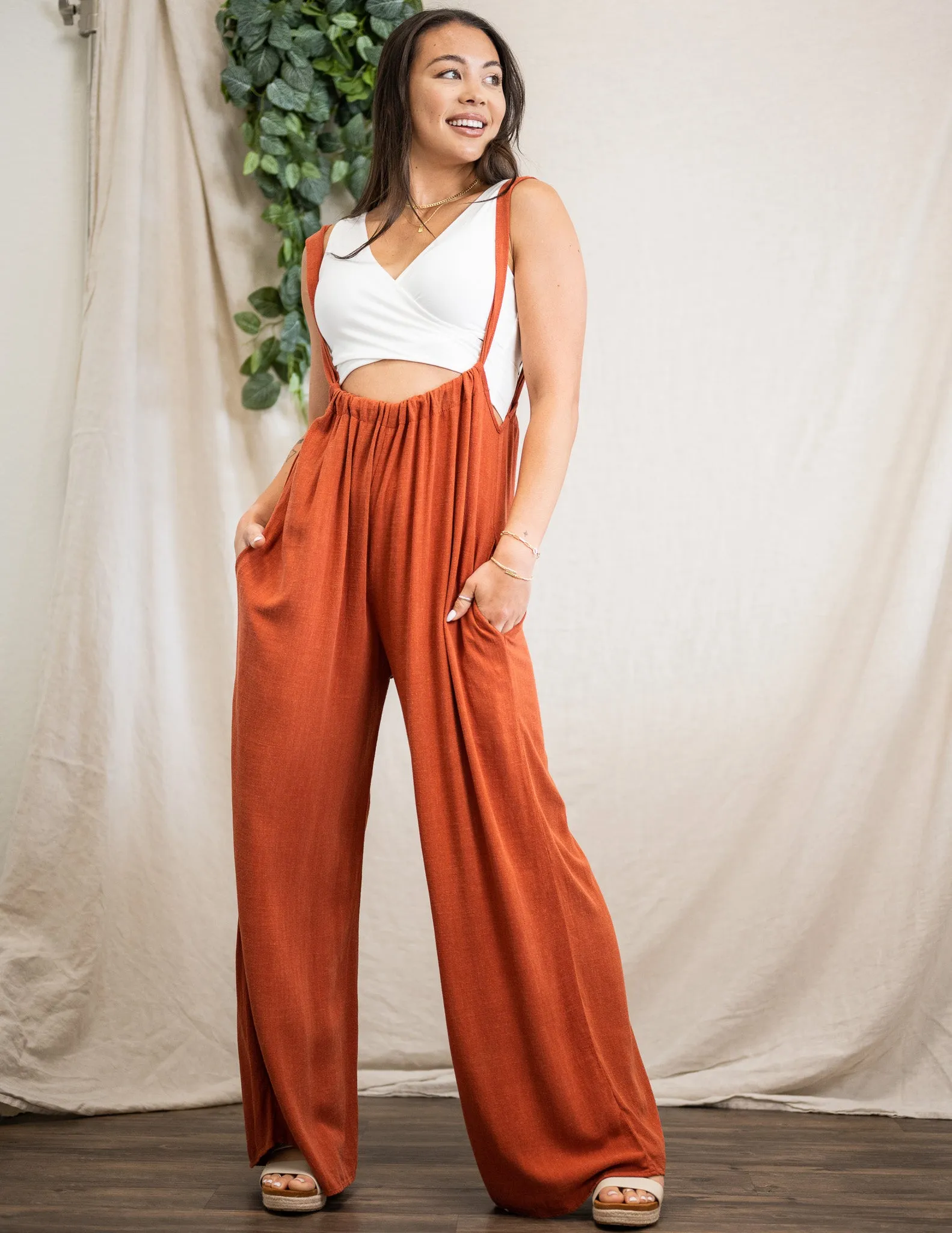 Linen Lenora Jumpsuit