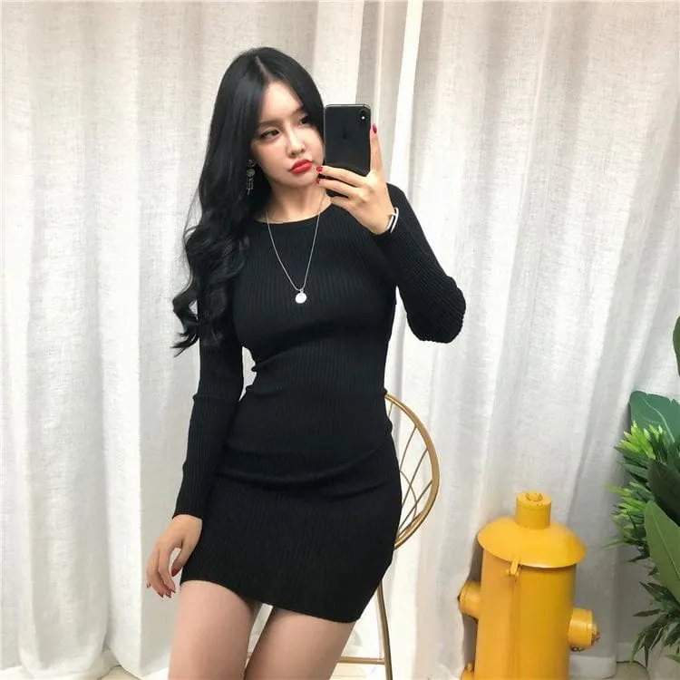 Longsleeve Knit Dress