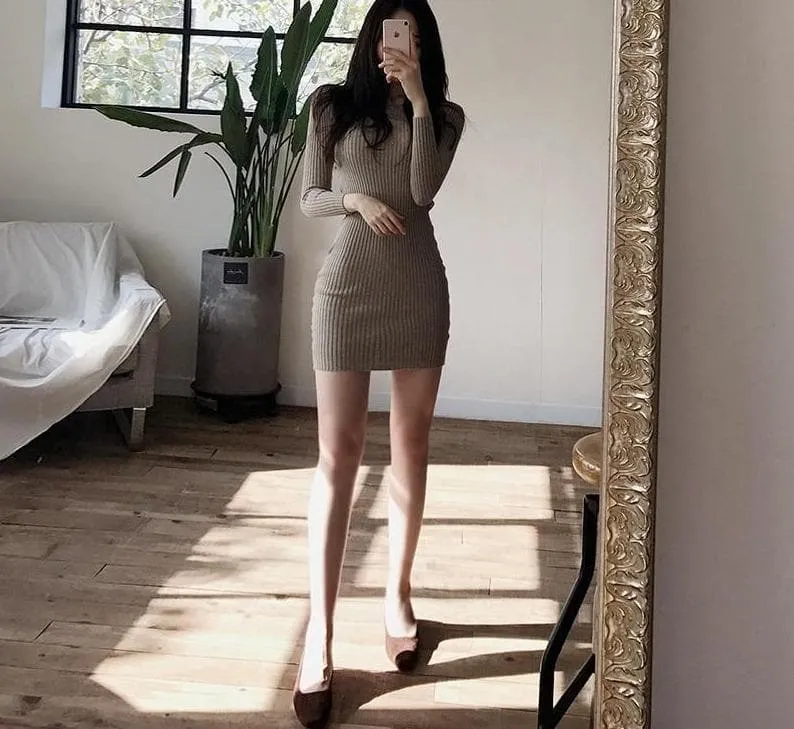 Longsleeve Knit Dress