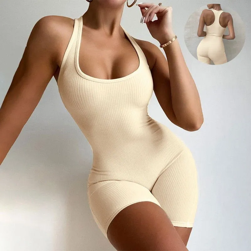 LovelyRLovely Sleeveless Backless Jumpsuit