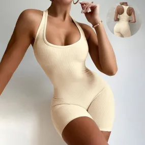 LovelyRLovely Sleeveless Backless Jumpsuit