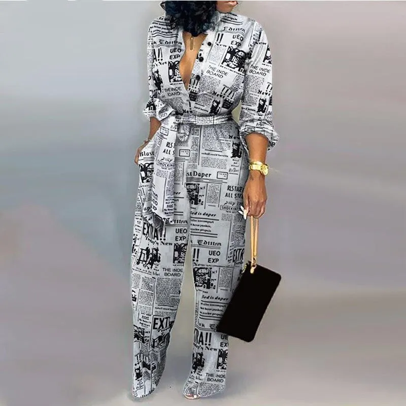 LovelyRLovely Women's Hot Print Jumpsuit