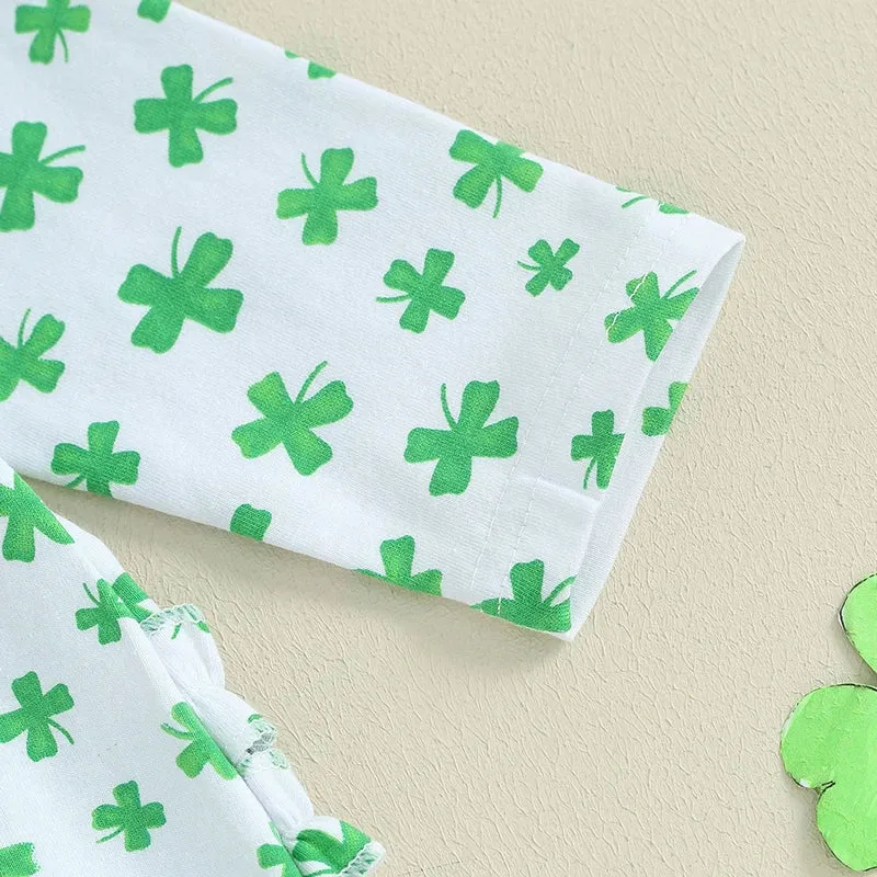 LUCKY CLOVER Ruffle Jumpsuit
