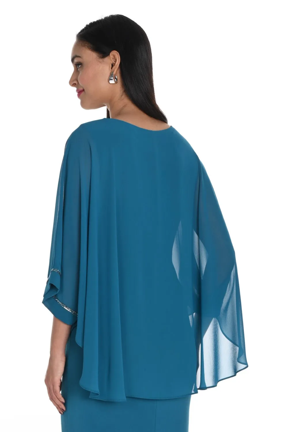 Lyman Dress 249026-TB Teal/Blue