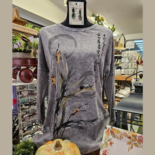 M41-1759 Pinball Grey Mid Contrast Tunic
