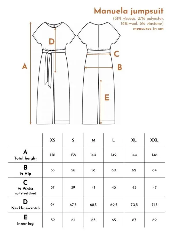 Manuela Jumpsuit Black