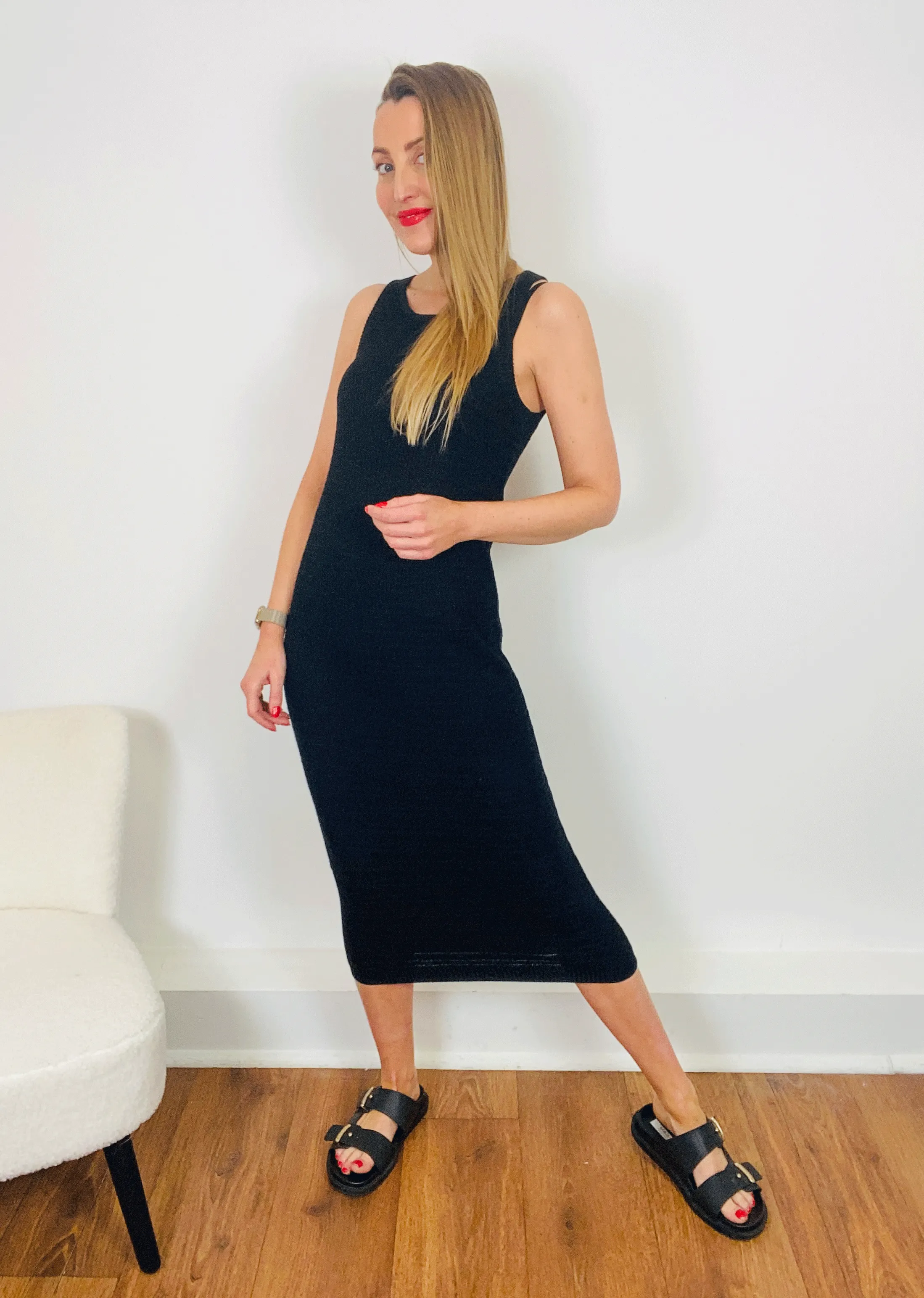 Margeaux Pointelle Dress