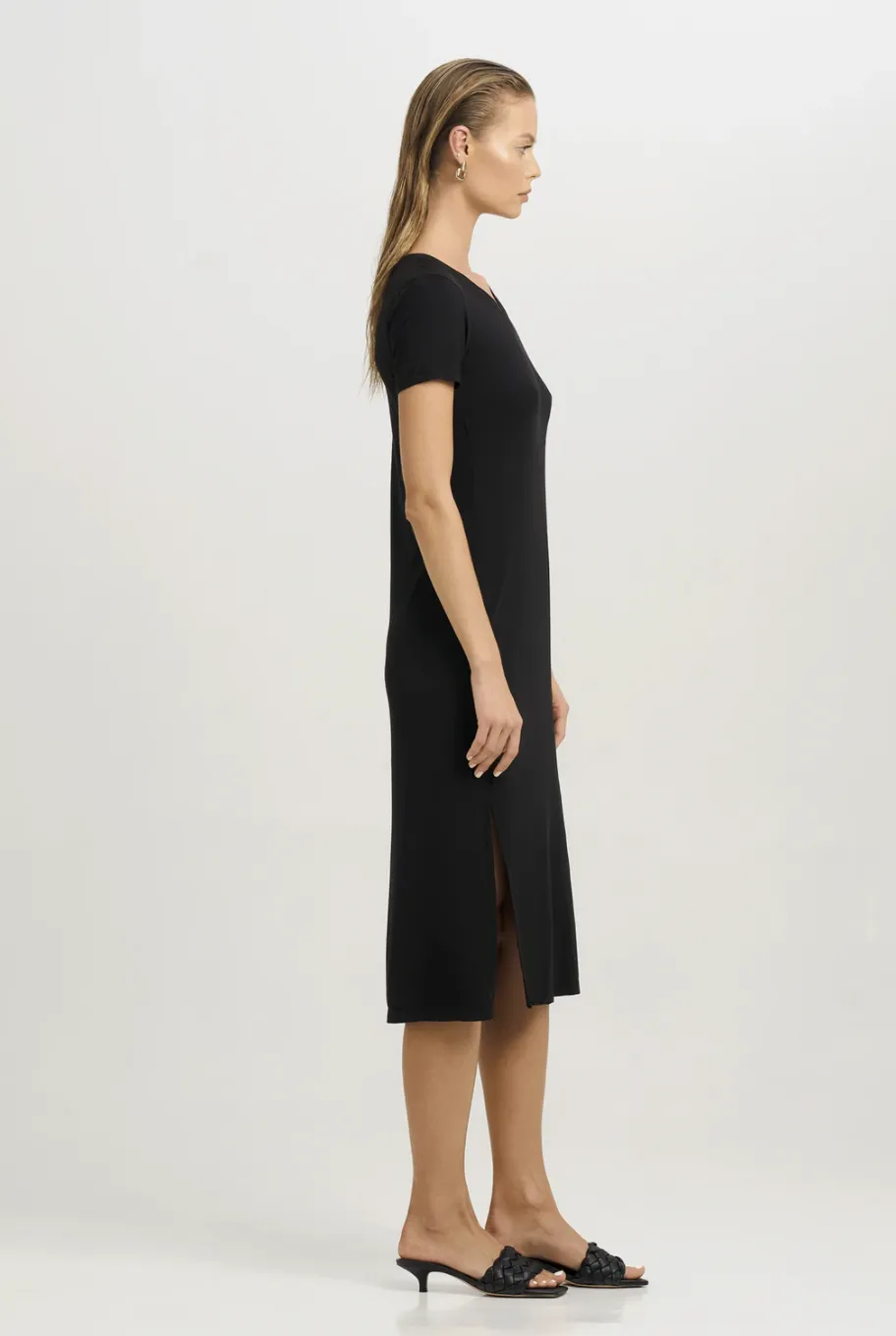 Marie V-Neck T-Shirt Dress