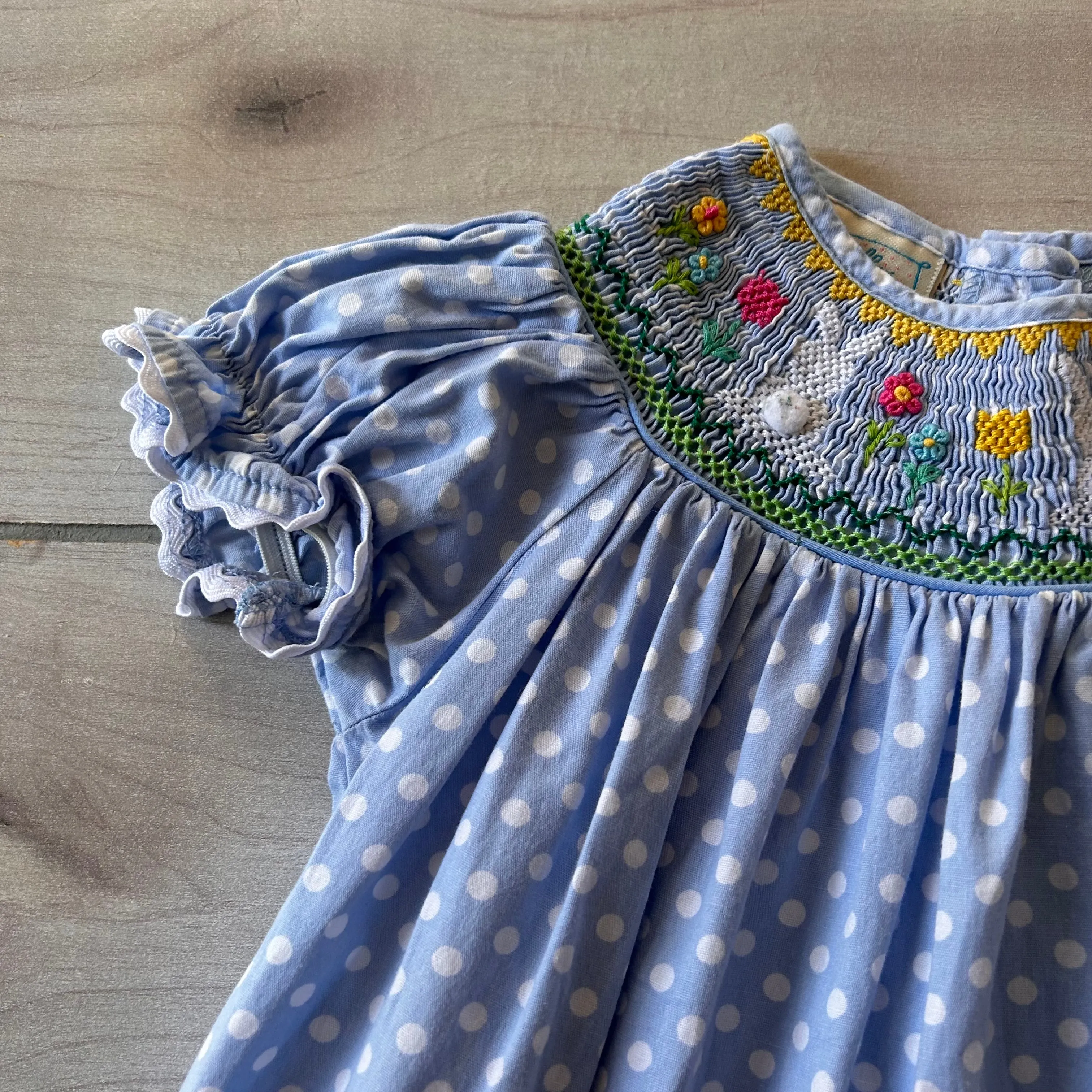 Marmellata Bunny Smocked Dress