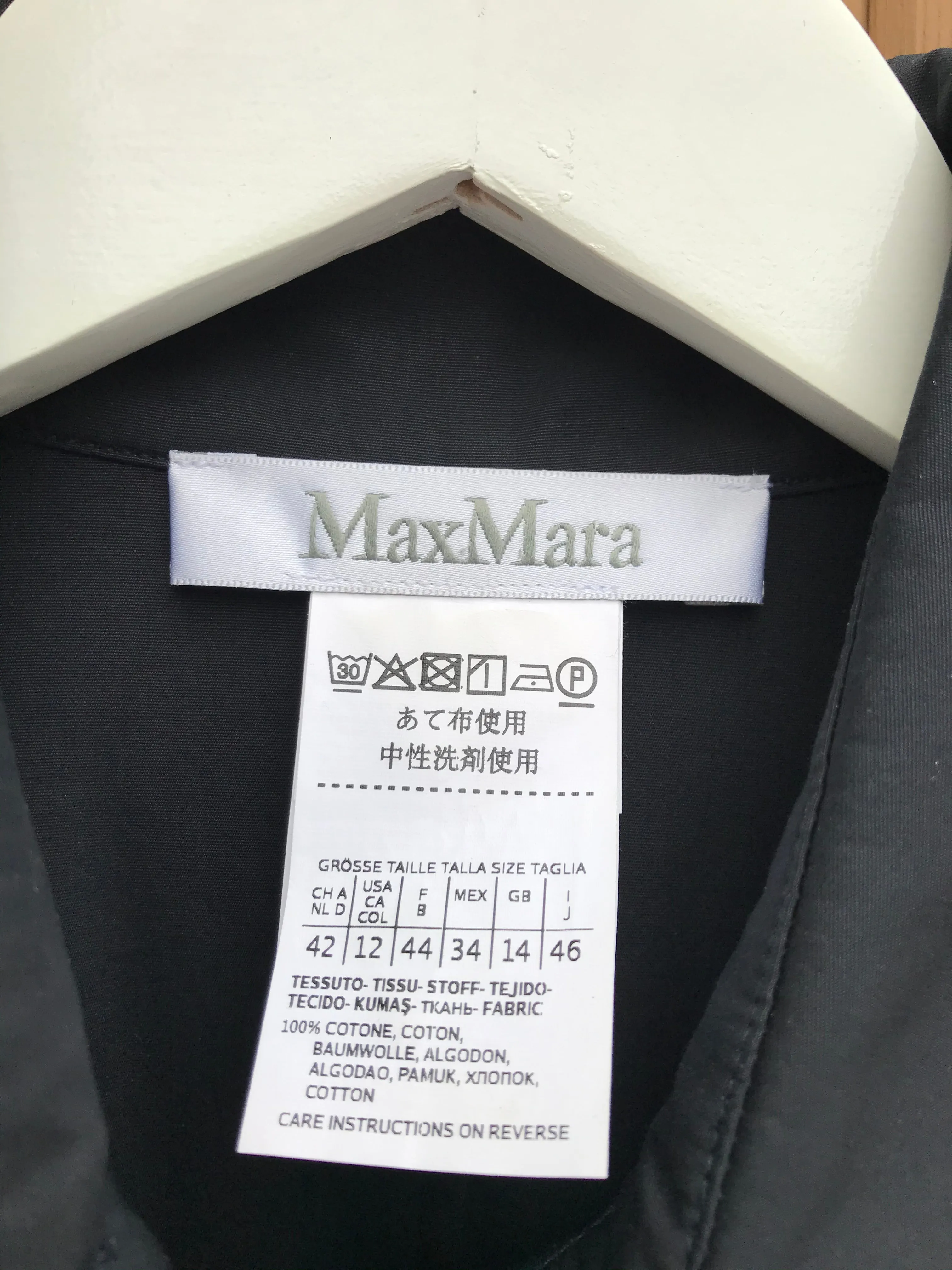MAX MARA Cotton Shirt Dress