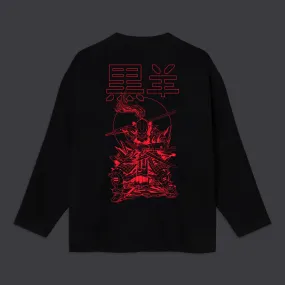 Miyamoto Musashi Outline Kimono Sweatshirt