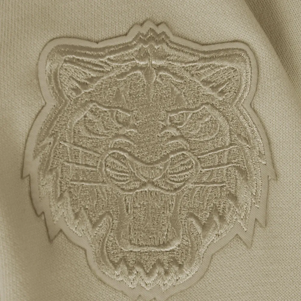 MLB DETROIT TIGERS NEUTRAL WOMEN'S CREWNECK (TAUPE)