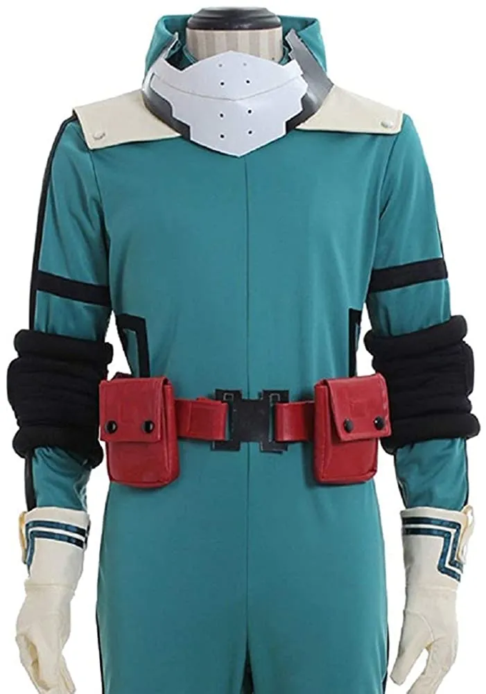 My Hero Academia Midoriya Izuku Deku Jumpsuit Halloween Full Set Cosplay Costume