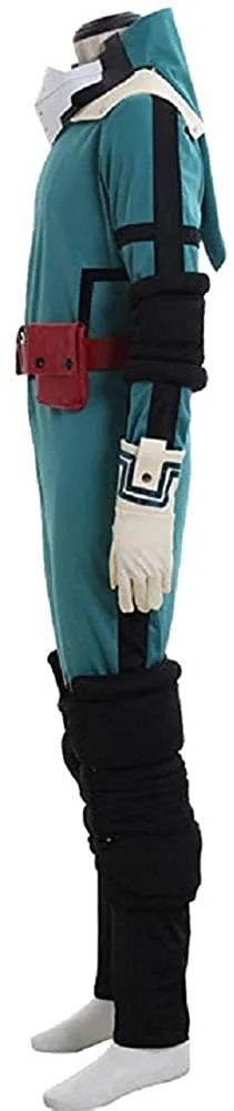 My Hero Academia Midoriya Izuku Deku Jumpsuit Halloween Full Set Cosplay Costume