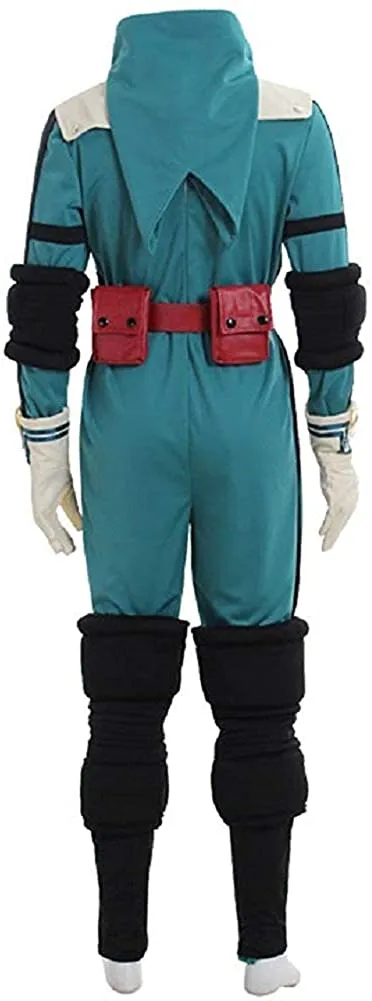 My Hero Academia Midoriya Izuku Deku Jumpsuit Halloween Full Set Cosplay Costume