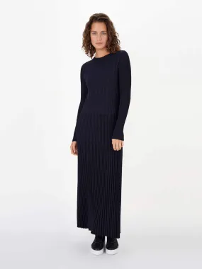 Nausica Knit Pleated Dress