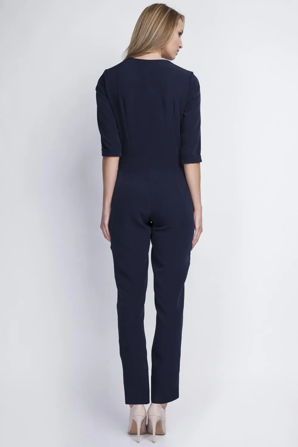 Navy Blue Lanti Jumpsuit