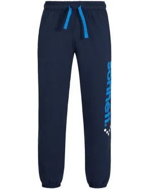Plaistow Fleece Cuffed Joggers in Peacoat - Sonneti