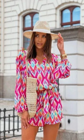 Playsuit fuchsia Valerie
